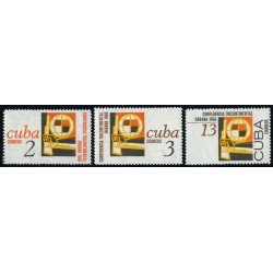 VAR3/S Cuba  Nº 955/57  1966  Conferencia Tricontinental    MNH
