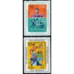 VAR1 Cuba  Nº 1282/83  OIT , lujo