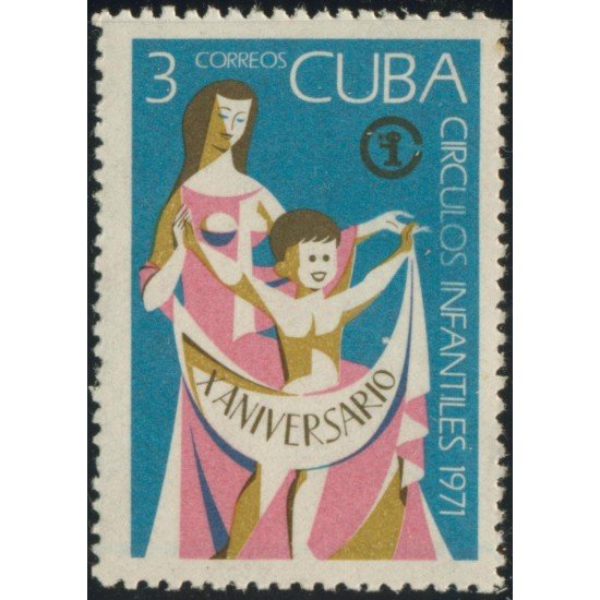 VAU3/S  Cuba  Nº 1486 1971 Cuentos   MNH