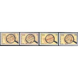 VAR1/S Cuba  Nº 1763/66  Día del Sello, lujo  MNH