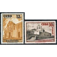 VAR1/S Cuba A- 173/74 1957 Escolapios de Guanabacoa MNH VAR1/S Cuba A- 173/74 1957 Escolapios de Guanabacoa MNH