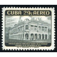 VAR2/S Cuba A- 179 1958 Antiguo edificio del periódico Diario de la Marina MNH VAR2/S Cuba A- 179 1958 Antiguo edificio del periódico Diario de la Marina MNH