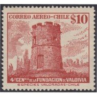 Chile A- 152 1953 Fundación Valdivia MNH Chile A- 152 1953 Fundación Valdivia MNH