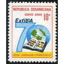 VAR1/S Rep. Dominicana A- 222 1970  Exfilca MNH