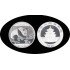 China 1 OZ onza 2016 Oso Panda 10 yens Plata Ag