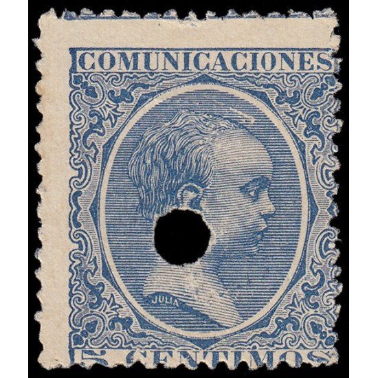 España Spain Telégrafos 215T 1889/99 MNH