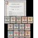 España Spain 297/309 1920 UPU MNH