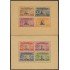 Nicaragua HB 35a/36a 1938  variedad sellos efígie inversa MNH