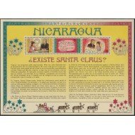 Nicaragua HB 115 1973 Navidad Chritsmas MNH