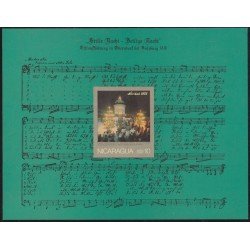 Nicaragua HB 125 1975 Navidad Chritsmas MNH