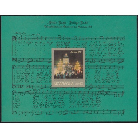 Nicaragua HB 125 1975 Navidad Chritsmas MNH Nicaragua HB 125 1975 Navidad Chritsmas MNH