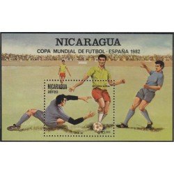 Nicaragua HB 150 1981 España 82 Copa del mundo de Fútbol MNH Nicaragua HB 150 1981 España 82 Copa del mundo de Fútbol MNH