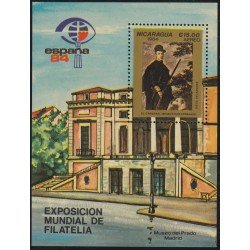 Nicaragua HB 164 1984 España 84 Exposición Filatélica Internacional Museo del Prado El Cardenal Infante Don Fernando MNH Nicaragua HB 164 1984 España 84 Exposición Filatélica Internacional Museo del Prado El Cardenal Infante Don Fernando MNH