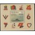 Nicaragua HB 195 1990 X Aniversario e la Revolución popular sandinista Volcán Concepción MNH