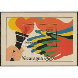 Nicaragua HB 217 1992 Juegos Olímpicos Atlanta 96 MNH Nicaragua HB 217 1992 Juegos Olímpicos Atlanta 96 MNH