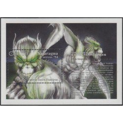 Nicaragua HB 231 1994 Extraterrestres Aliens entre nosotros MNH - inglés -