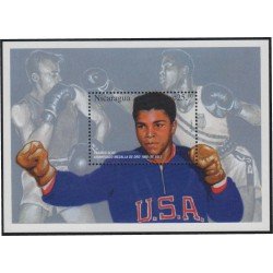 Nicaragua HB 267 1996 Juegos Olímpicos Atlanta 96 Retrato de Cassius Clay Boxeador MNH Nicaragua HB 267 1996 Juegos Olímpicos Atlanta 96 Retrato de Cassius Clay Boxeador MNH