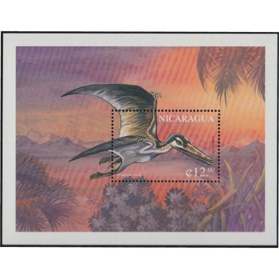 Nicaragua HB 279 1998 Fauna prehistórica Prehistoric fauna MNH Nicaragua HB 279 1998 Fauna prehistórica Prehistoric fauna MNH