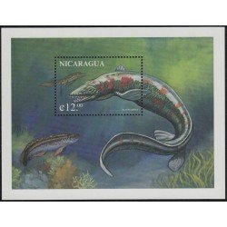 Nicaragua HB 279A 1998 Fauna prehistórica Prehistoric fauna MNH