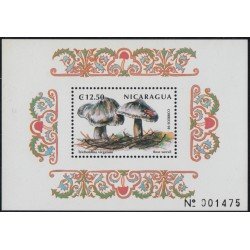 Nicaragua HB 286B 1999 Flora Champiñones MNH Nicaragua HB 286B 1999 Flora Champiñones MNH
