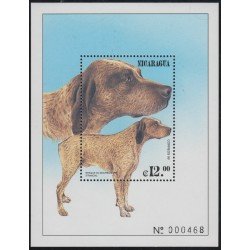 Nicaragua HB 290 2000 Perros Dogs fauna MNH Nicaragua HB 290 2000 Perros Dogs fauna MNH