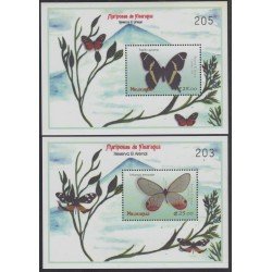 Nicaragua HB 293/94 2000 Mariposas butterflies MNH Nicaragua HB 293/94 2000 Mariposas butterflies MNH