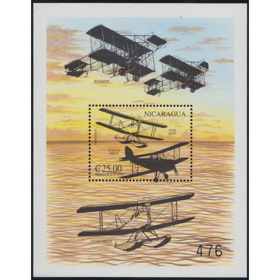 Nicaragua HB 304 2000 Aviación Aviation Aircraft MNH Nicaragua HB 304 2000 Aviación Aviation Aircraft MNH