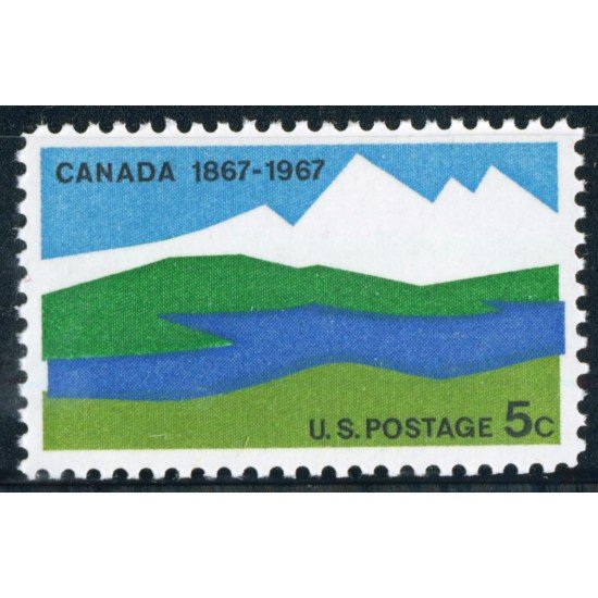 VAR2/S Estados Unidos USA Nº 827 Confederación canadiense , lujo VAR2/S Estados Unidos USA Nº 827 Confederación canadiense , lujo