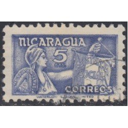 Nicaragua 796A 1956 Asistencia Social Usado