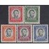 Nicaragua 846/50 1959 150 Años del nacimiento de Abraham Lincoln MH