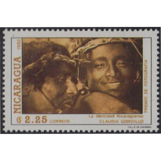 Nicaragua 1695 1992 Primer premio de fotografía MNH