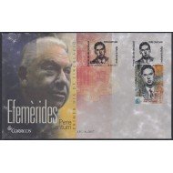 Andorra Española 455 2017 Efemérides Pere Canturri SPD Sobre Primer día Andorra Española 455 2017 Efemérides Pere Canturri SPD Sobre Primer día