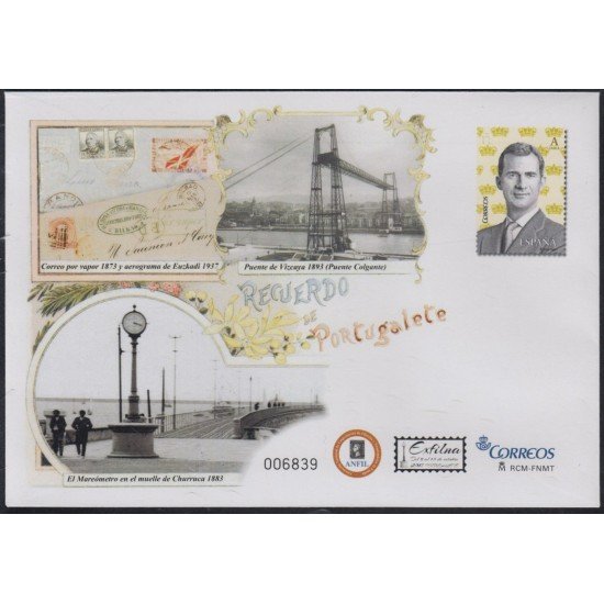 Sobres Enteros Postales 148 2017 Exfilna 2017 Portugalete Sobres Enteros Postales 148 2017 Exfilna 2017 Portugalete
