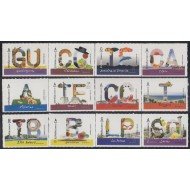 España Spain 5103/12B 2017 12 meses 12 sellos MNH Tarifa A Tarifa B Tarifa C España Spain 5103/12B 2017 12 meses 12 sellos MNH Tarifa A Tarifa B Tarifa C