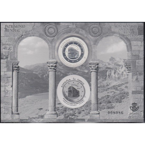 España Spain Prueba de lujo 131 2017 Monumentos Oviedo y Reino de Asturias 