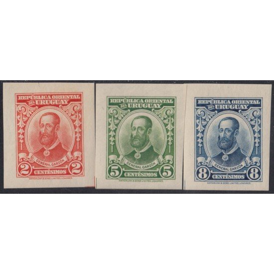 Uruguay 374/76 1928 Inauguración del Monumento al General Eugenio Garzón MNH