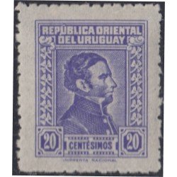 Uruguay 596 1949 Serie antigua Artigas Tipo ab Litografía MNH Uruguay 596 1949 Serie antigua Artigas Tipo ab Litografía MNH