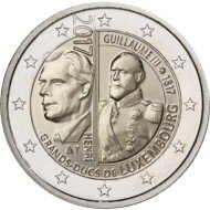 Luxemburgo 2017 2 € euros conmemorativos Av. Duque Guillermo III Luxemburgo 2017 2 € euros conmemorativos Av. Duque Guillermo III