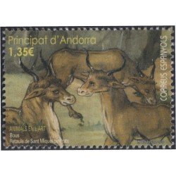 Andorra Española 462 2017 Retablo de Sant Miquel de Prats MNH Andorra Española 462 2017 Retablo de Sant Miquel de Prats MNH