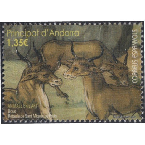 Andorra Española 462 2017 Retablo de Sant Miquel de Prats MNH Andorra Española 462 2017 Retablo de Sant Miquel de Prats MNH