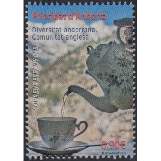 Andorra Española 433 2015 Diversidad Andorrana MNH Andorra Española 433 2015 Diversidad Andorrana MNH
