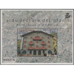 Andorra Española 436 2015 Arquitectura del Granito MNH