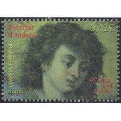 Andorra Española 437 2015 Navidad Arcángel San Miguel MNH Andorra Española 437 2015 Navidad Arcángel San Miguel MNH