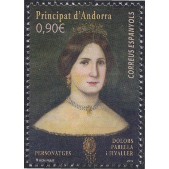 Andorra Española 438 2015 Personajes MNH