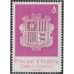 Andorra Española 439 2016 Escudo de Andorra MNH Andorra Española 439 2016 Escudo de Andorra MNH