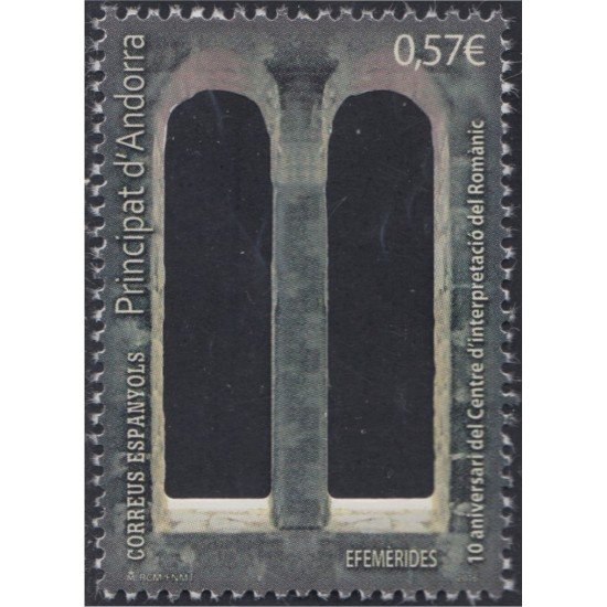 Andorra Española 441 2016 10º Aniv. Cen Interp. Románico MNH