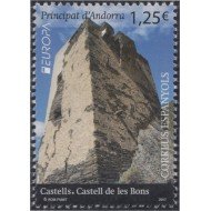 Andorra Española 454 2017 Castillo de les Bons MNH Andorra Española 454 2017 Castillo de les Bons MNH