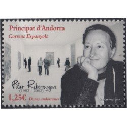 Andorra Española 460 2017 Pilar Riberaygua MNH Andorra Española 460 2017 Pilar Riberaygua MNH