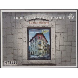 Andorra Española 448 2016 Arquitectura del Granito MNH Andorra Española 448 2016 Arquitectura del Granito MNH