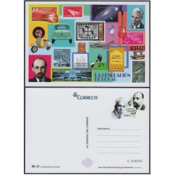 España Tarjetas del Correo y de Iniciativa Privada 119 2016 Premios Nobel